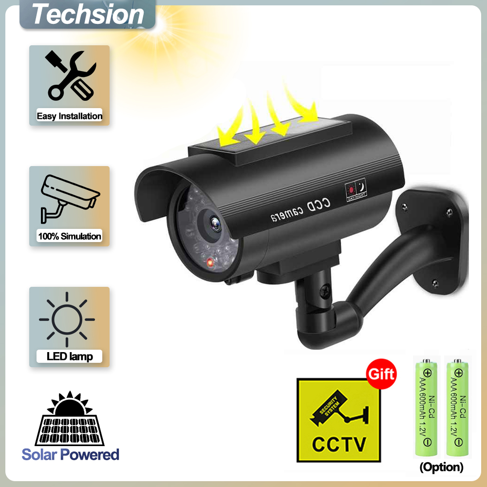 Home Security Camera System - Cámara de vigilancia simulada de paneles