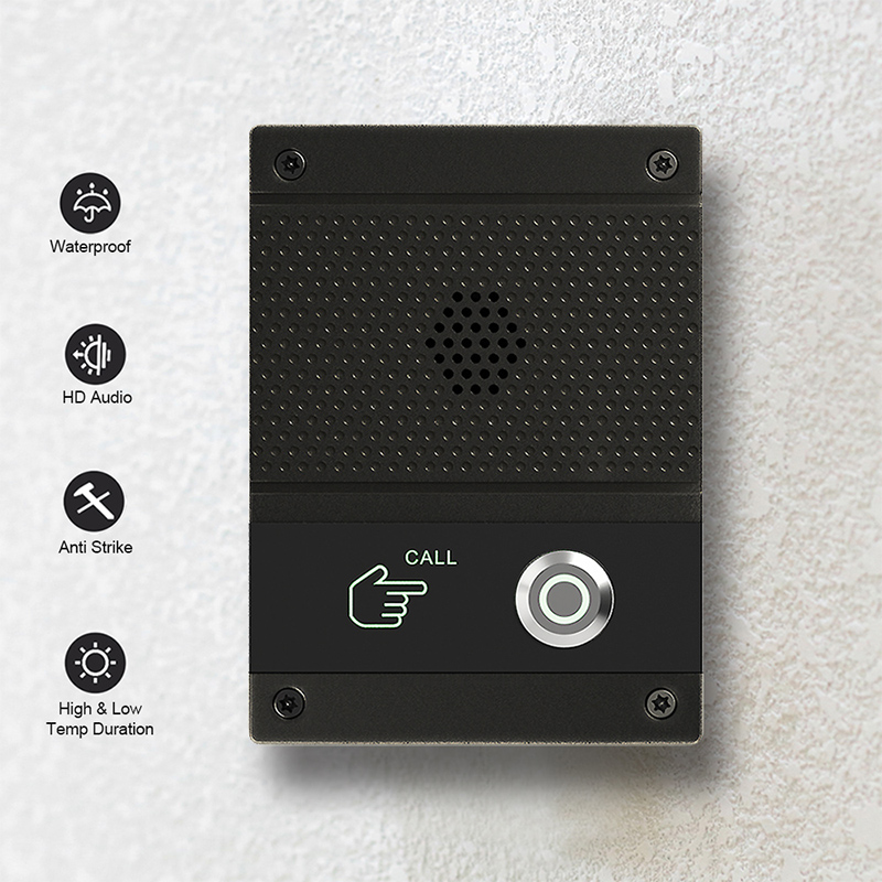 Home Security Bell - Intercomunicador SIP con Control de voz,