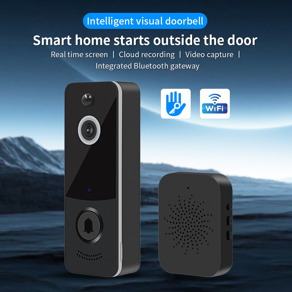 Home Security Bell - Timbre de puerta con vídeo WIFI