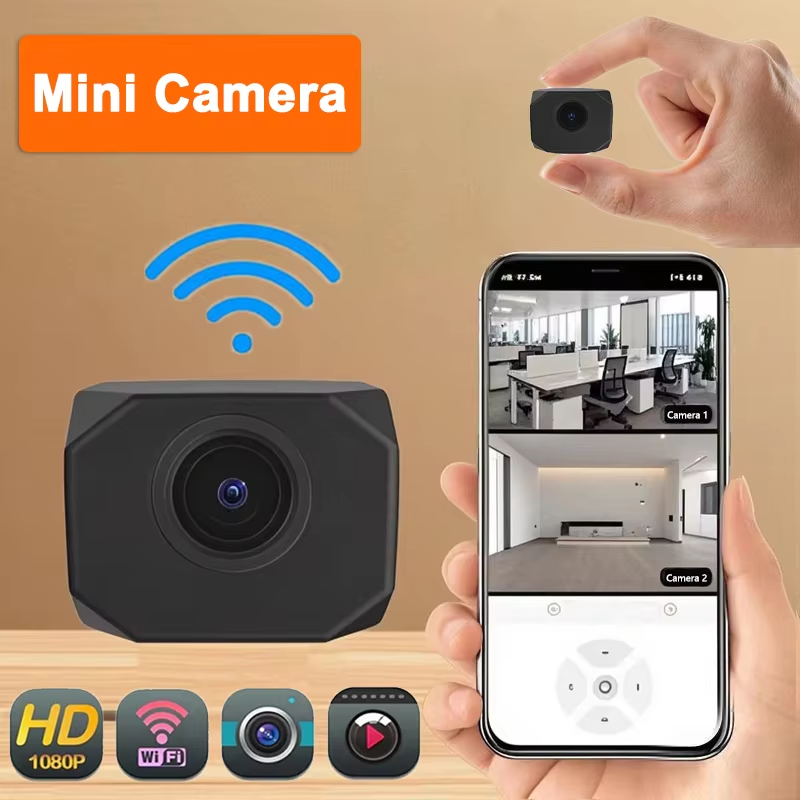 Home Security Indoor Cameras - Cámara de seguridad WiFi 4K HD