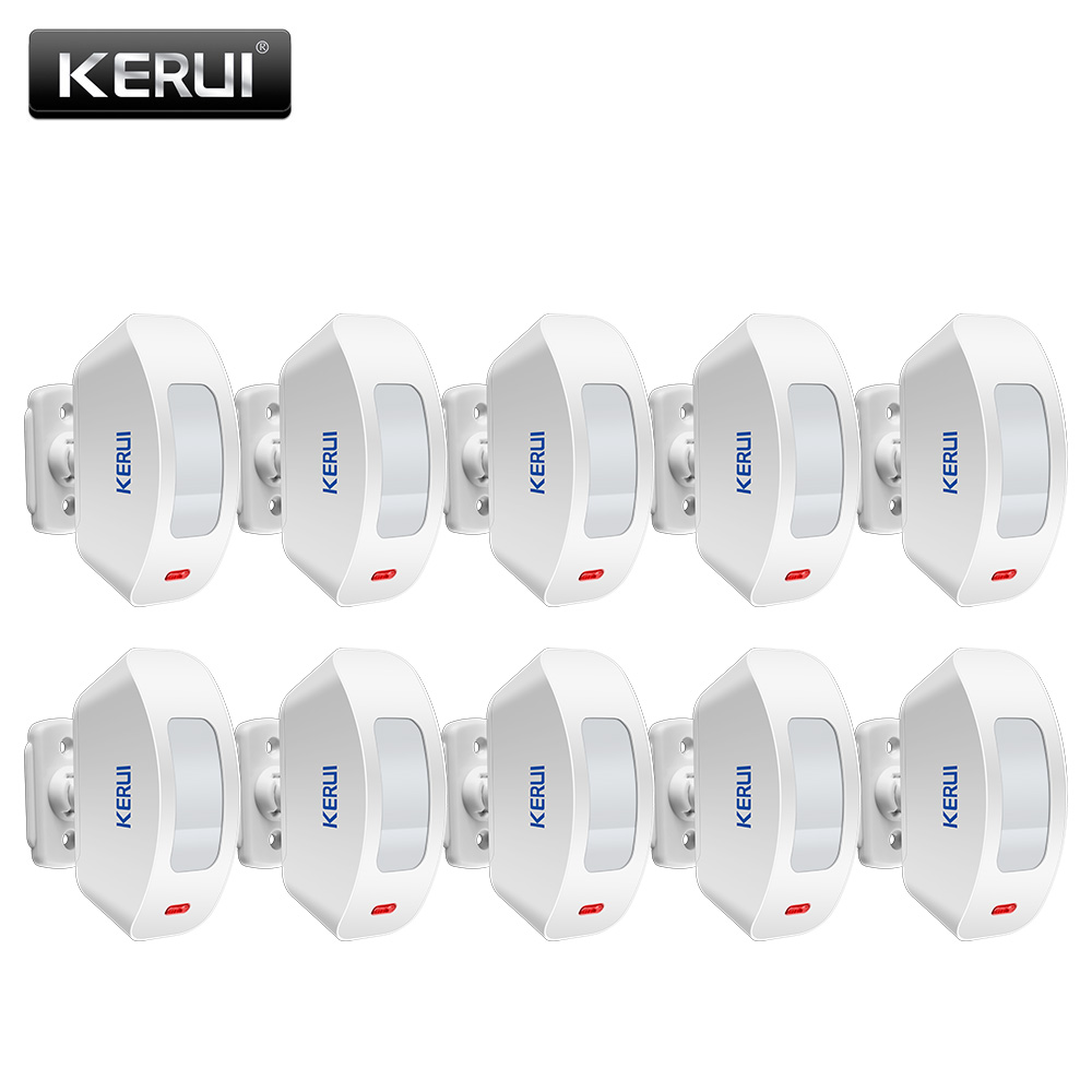 Pet Immune Pir Sensor - KERUI-Detector infrarrojo de cortina inalámbrica, Sensor