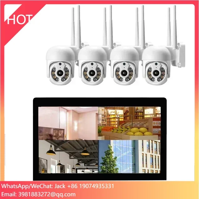 Home Security Wireless Camera - Todo en uno con 12 pulgadas.