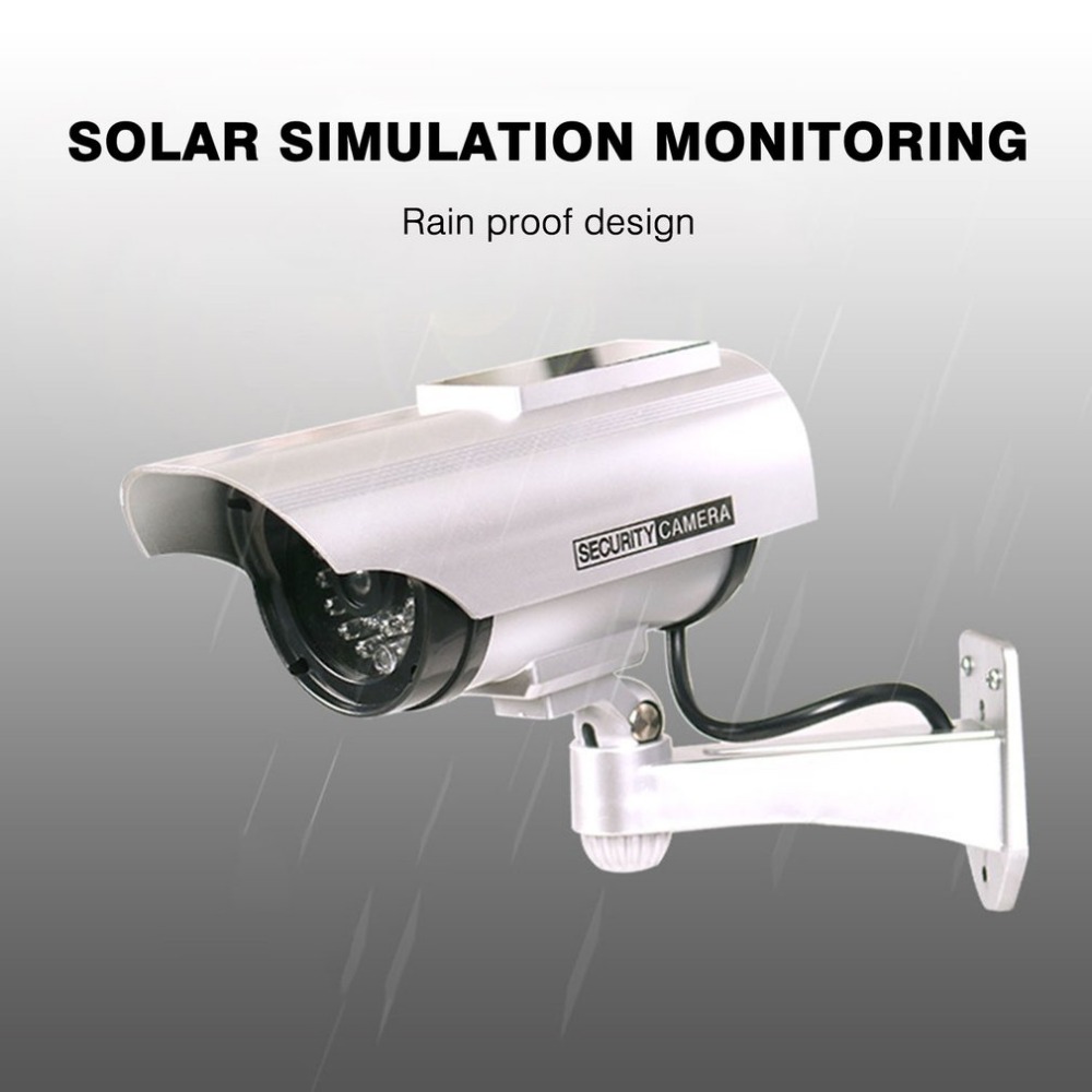 Home Security Camera System - Cámara de Seguridad Falsa con LED