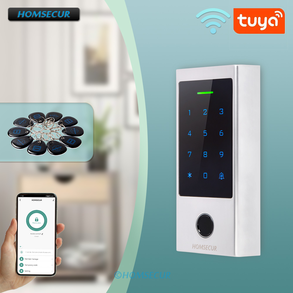Home Security Key Fob - Controlador de acceso a puerta con