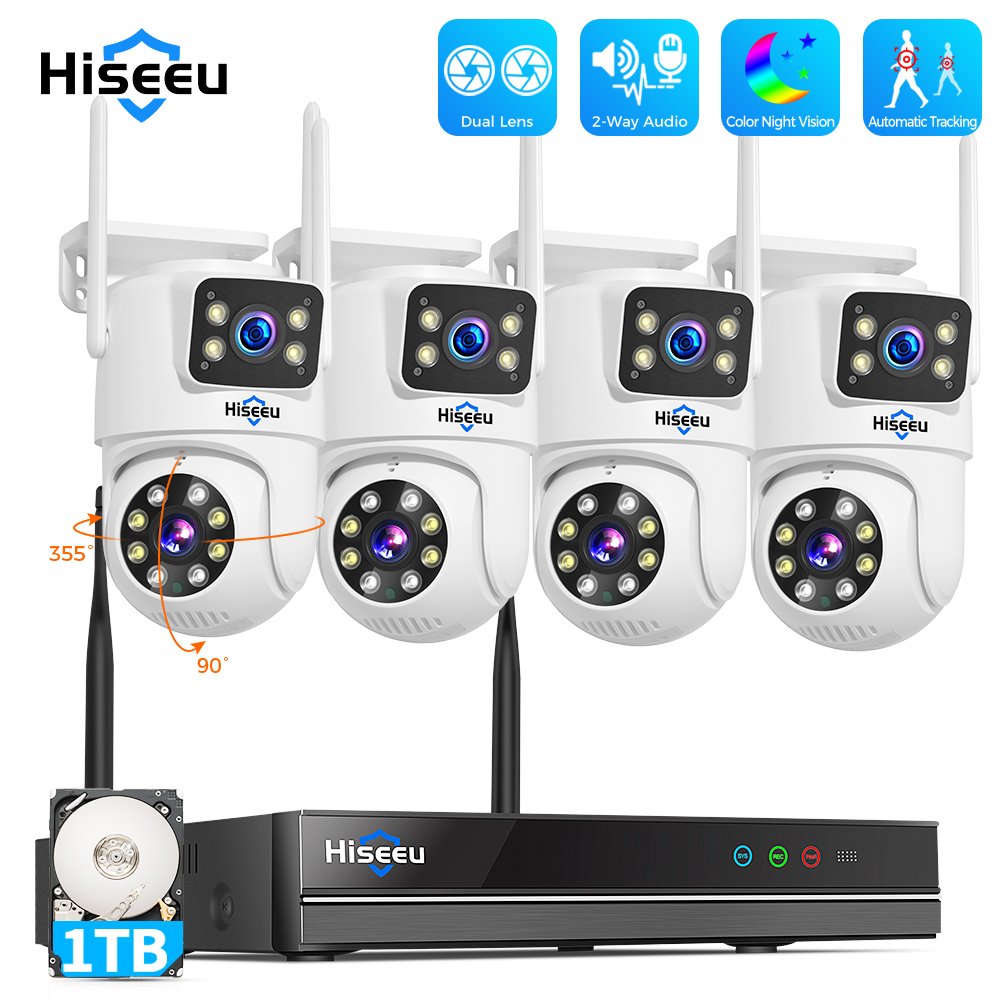 Home Security Camera System - Kit de Sistema de Seguridad con
