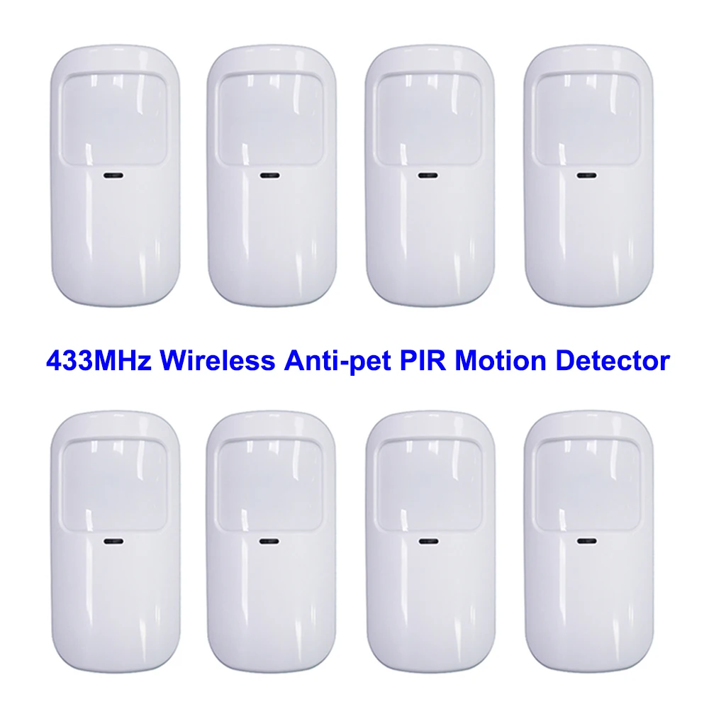 Pet Immune Pir Sensor - Detector infrarrojo inalámbrico para seguridad del