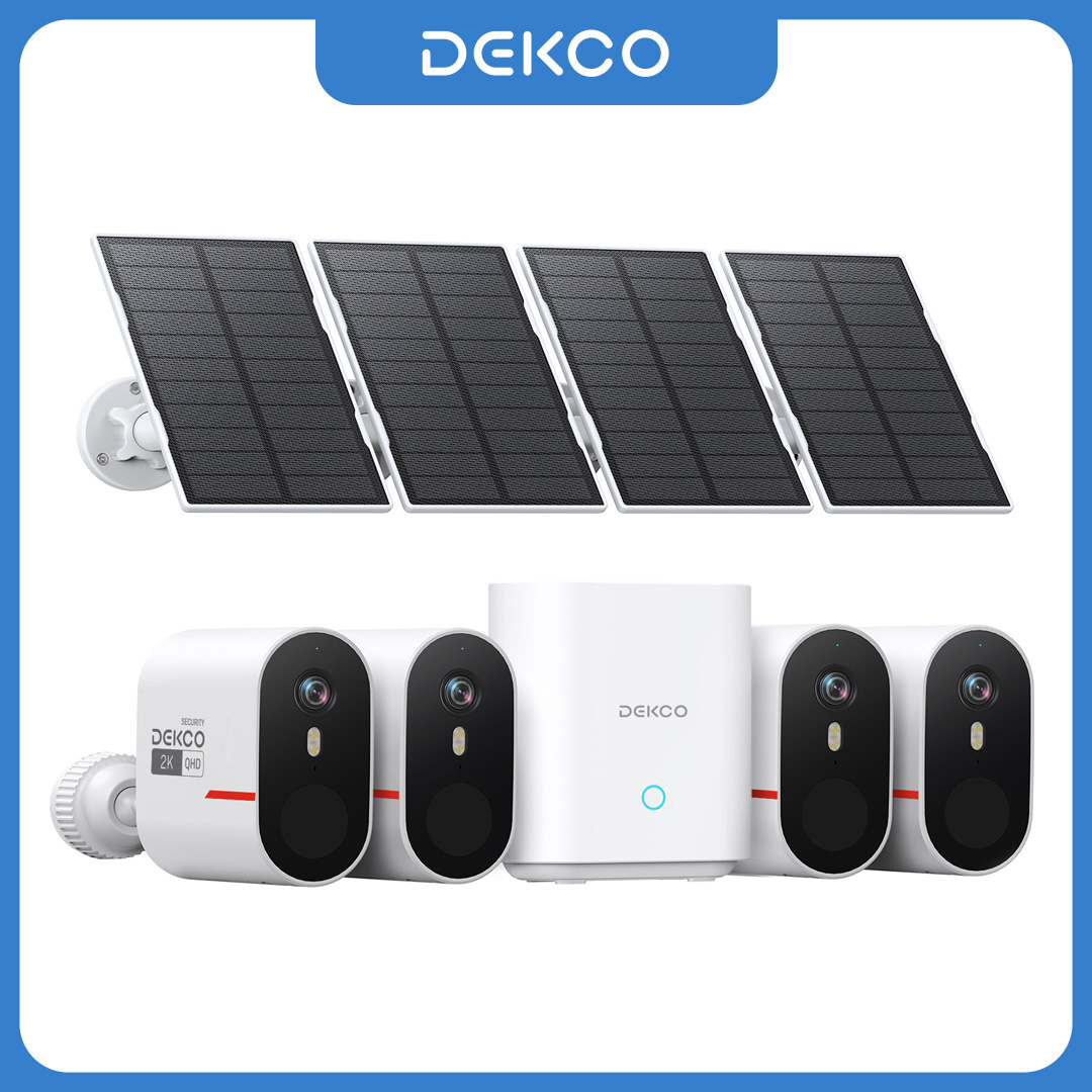 Home Security Camera System - Sistema de Cámara Solar WiFi Dekco
