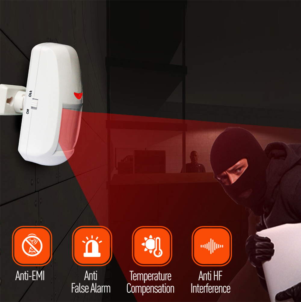 Mula PA96 Detector de movimien - Pet Immune Pir Sensor reseña y precio