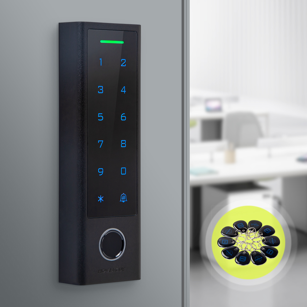 WIFI impermeable Control de ac - Home Security Key Fob reseña y precio