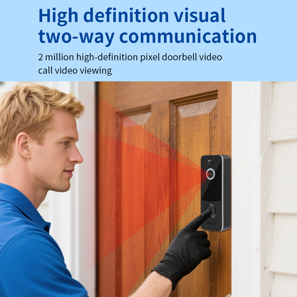 Timbre de puerta con vídeo WIF - Home Security Bell reseña y precio