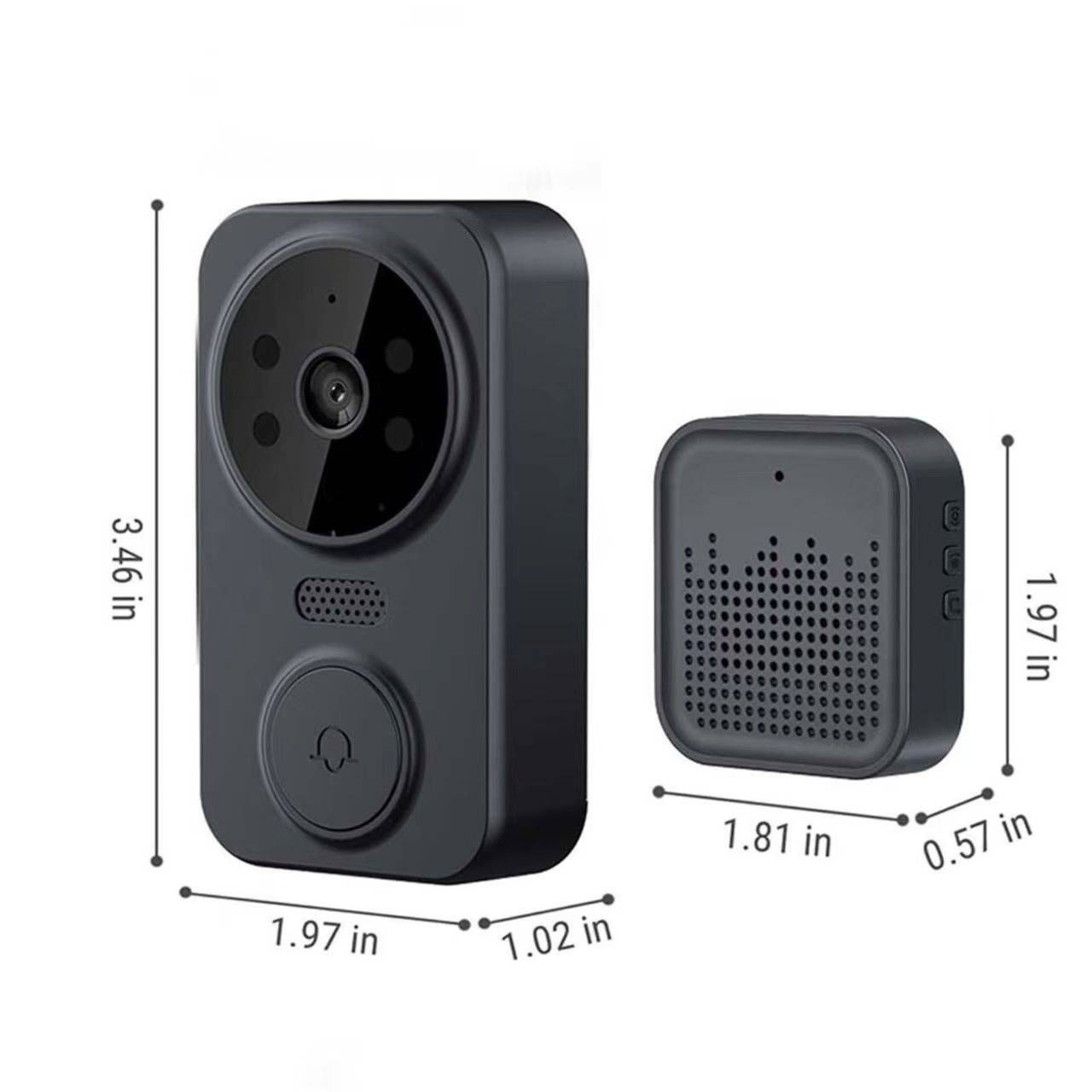Timbre Inteligente WiFi Tuya p - Home Security Bell reseña y precio