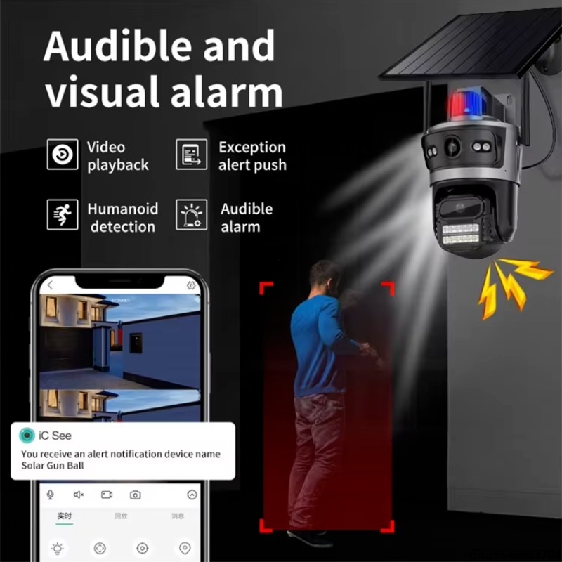 Cámara de Seguridad Solar Inal - Home Security Wireless Camera reseña y precio