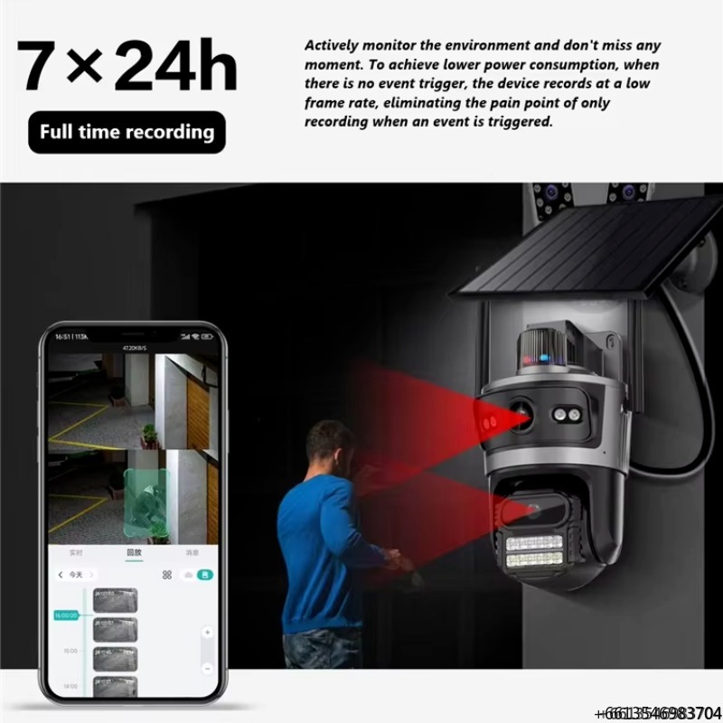 Cámara de Seguridad Solar Inal - Home Security Wireless Camera reseña y precio