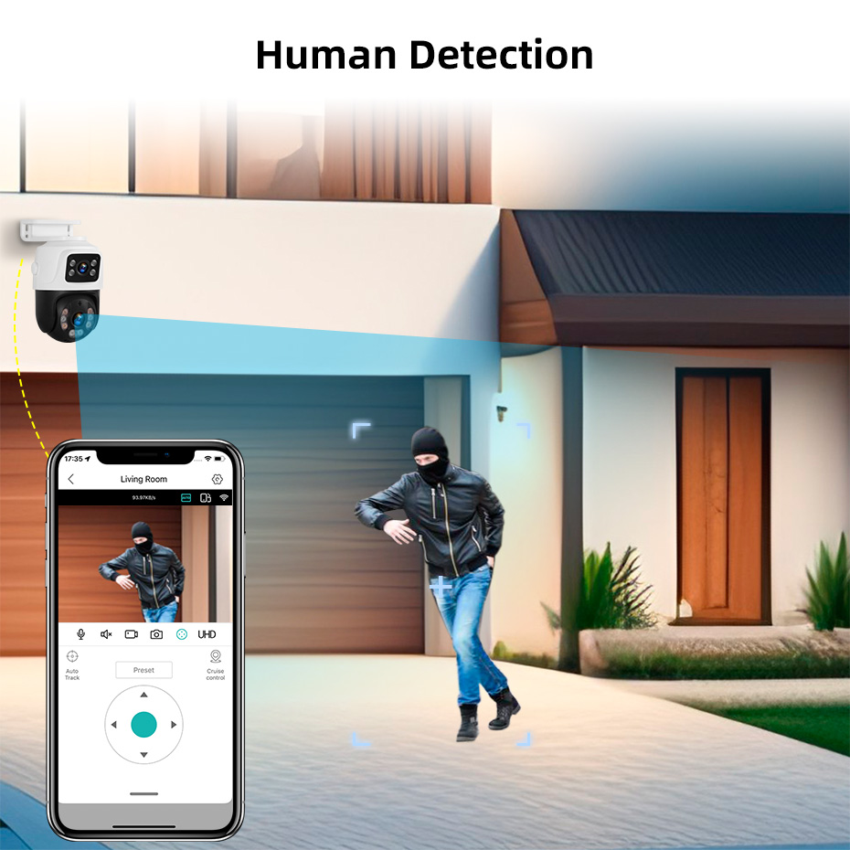 Sistema de Vigilancia KERUI 6M - Home Security Camera System reseña y precio