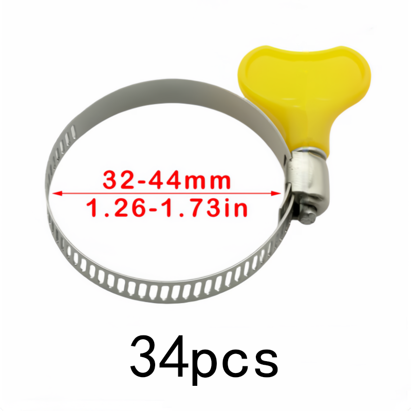 34 abrazaderas de manguera de  - Home Security Youtube reseña y precio