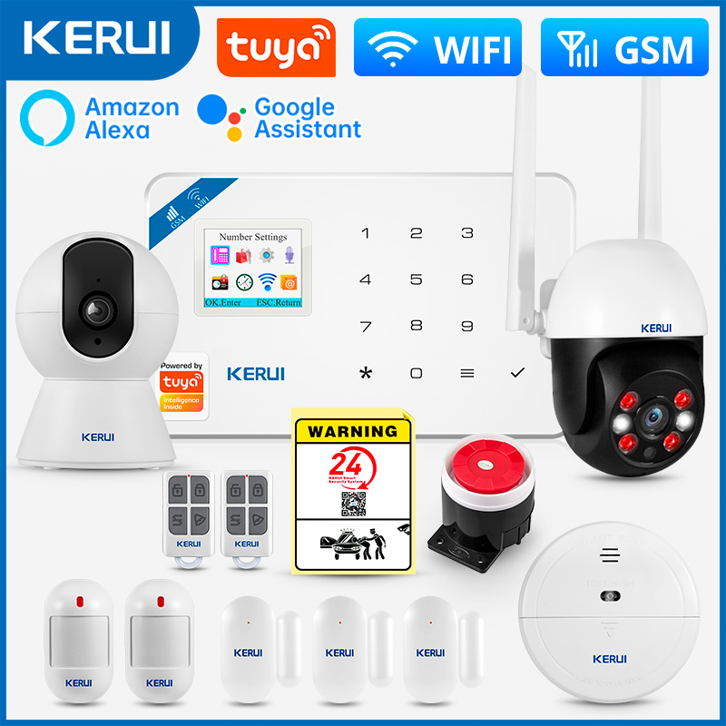 KERUI-sistema de alarma W181,  - Home Security Camera System reseña y precio