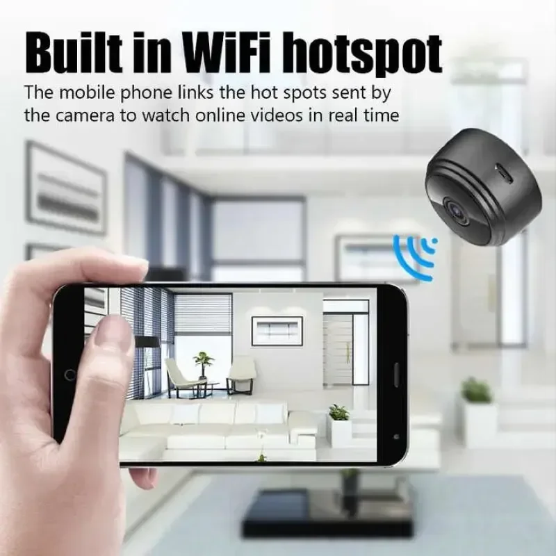 Nueva cámara A9 Wifi 1080p HD  - Home Security Wireless Camera reseña y precio