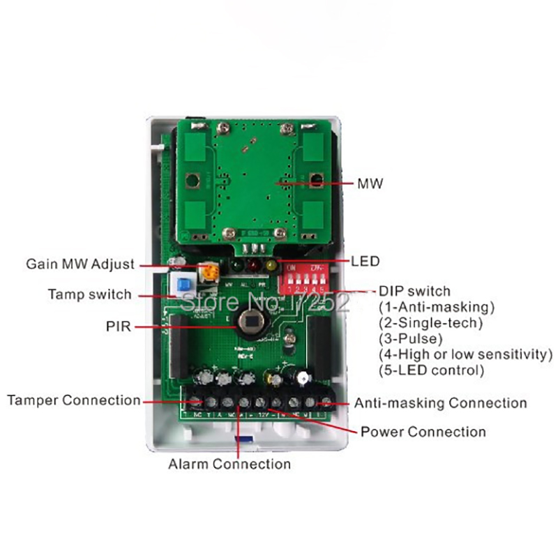 Sensor de Movimiento PIR con C - Pet Immune Pir Sensor reseña y precio