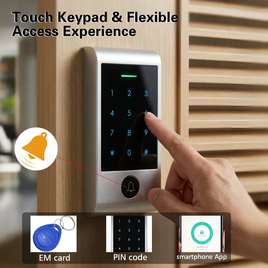 Sistema de Control de Acceso c - Home Security Bell reseña y precio