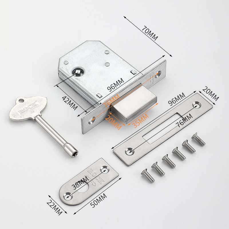 Cerradura de tubo oculta de ac - Home Security Youtube reseña y precio