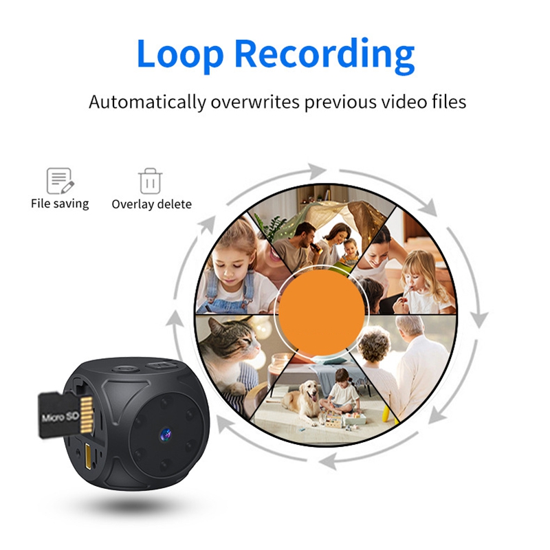 Mini Cámara HD 1080p Portátil, - Home Security Indoor Cameras reseña y precio