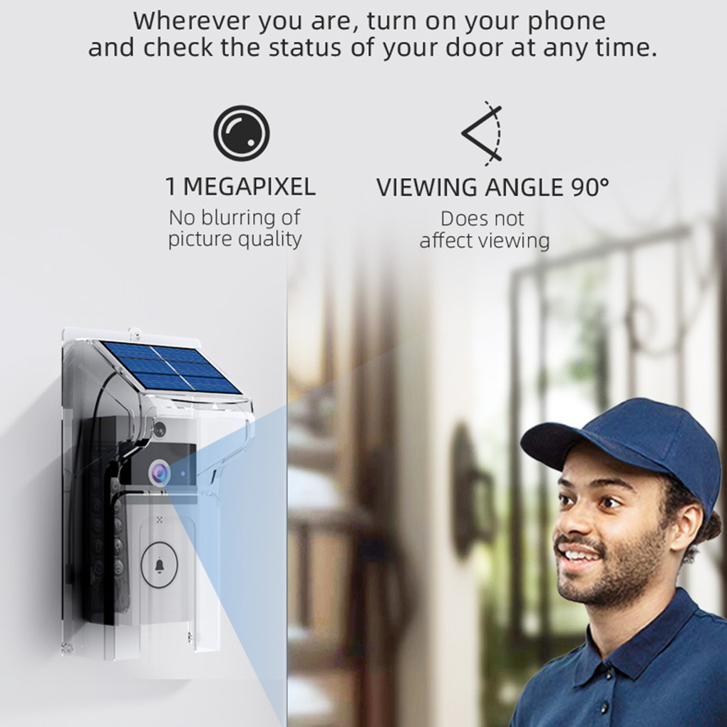 Timbre Wifivisual, cámara inal - Home Security Bell reseña y precio