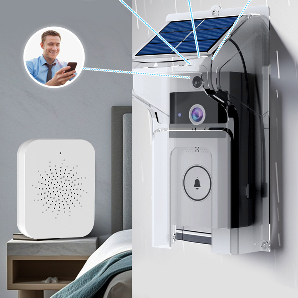 Timbre Wifivisual, cámara inal - Home Security Bell reseña y precio