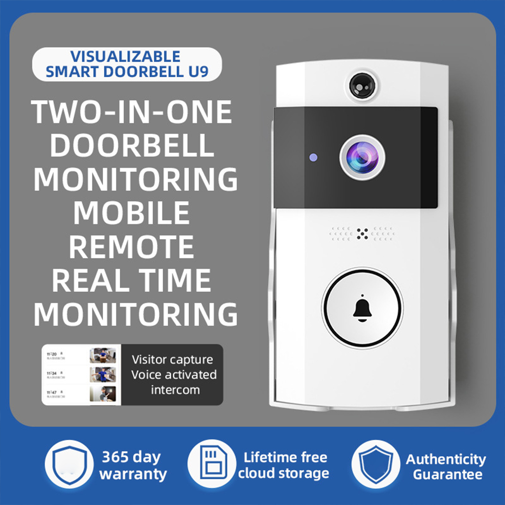 Timbre Wifivisual, cámara inal - Home Security Bell reseña y precio