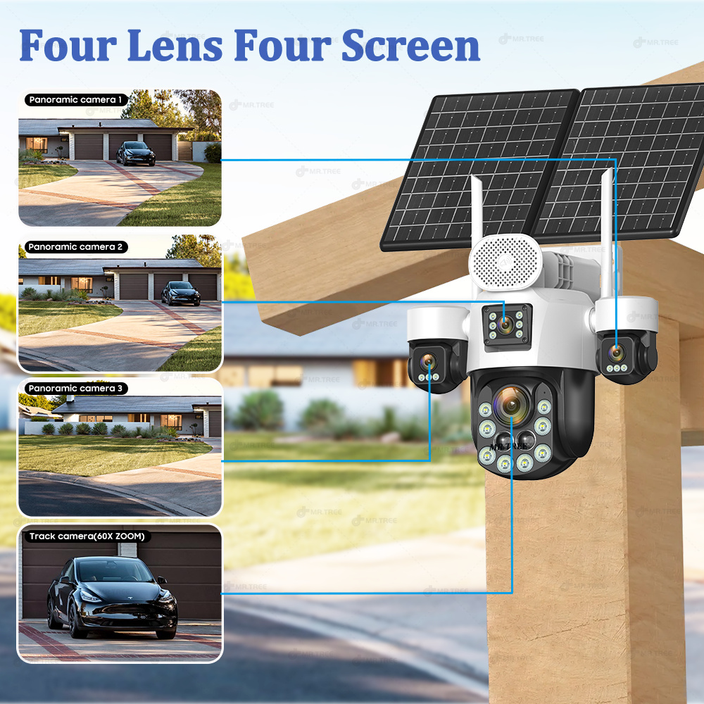 Cámara Solar de vigilancia en  - Home Security Installation reseña y precio