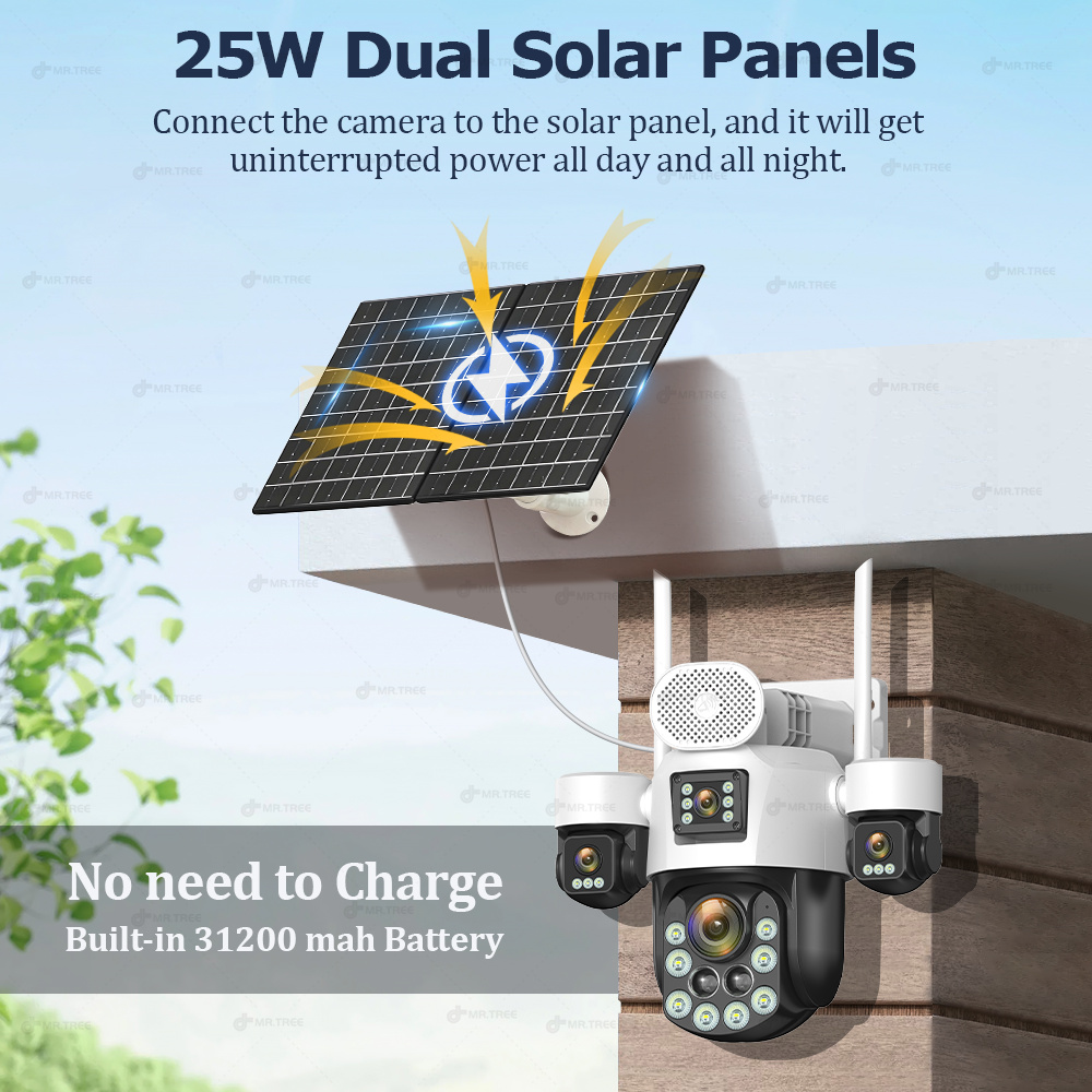 Cámara Solar de vigilancia en  - Home Security Installation reseña y precio