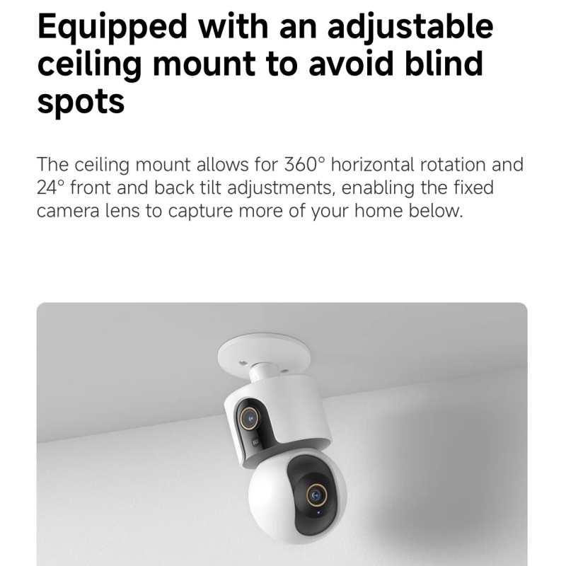 Cámara Inteligente Xiaomi C500 - Xiaomi Home Security 360 reseña y precio