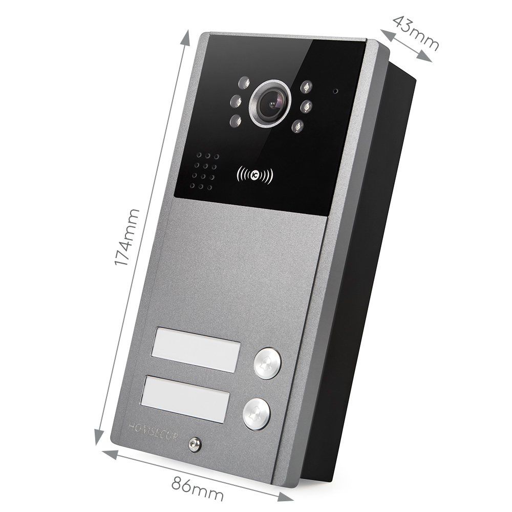 Timbre con cámara HD IP65 de 1 - Home Security Key Fob reseña y precio