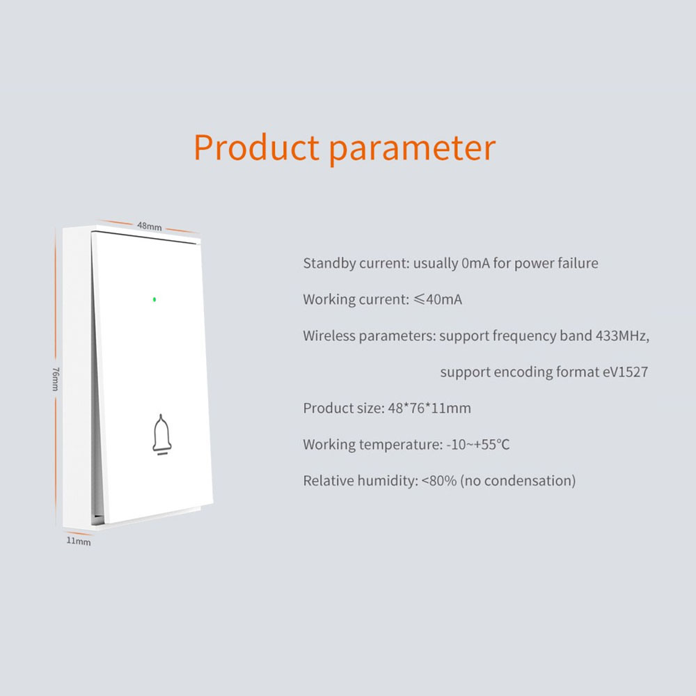 Staniot-timbre de puerta inalá - Home Security Bell reseña y precio