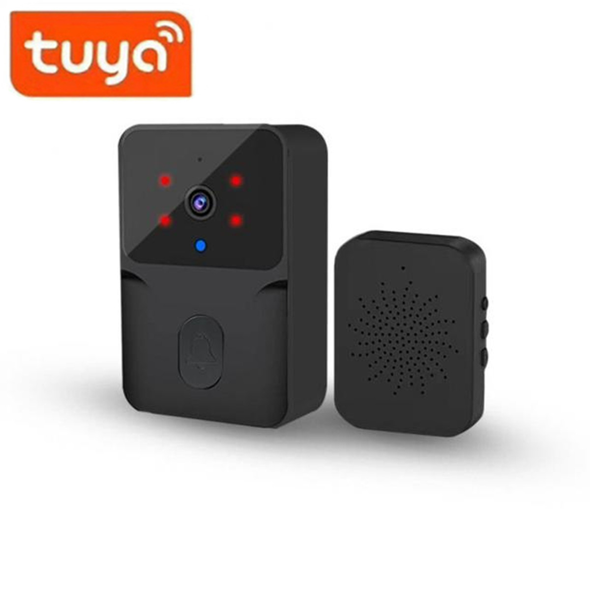 Timbre inalámbrico WiFi Tuya c - Home Security Wireless Camera reseña y precio
