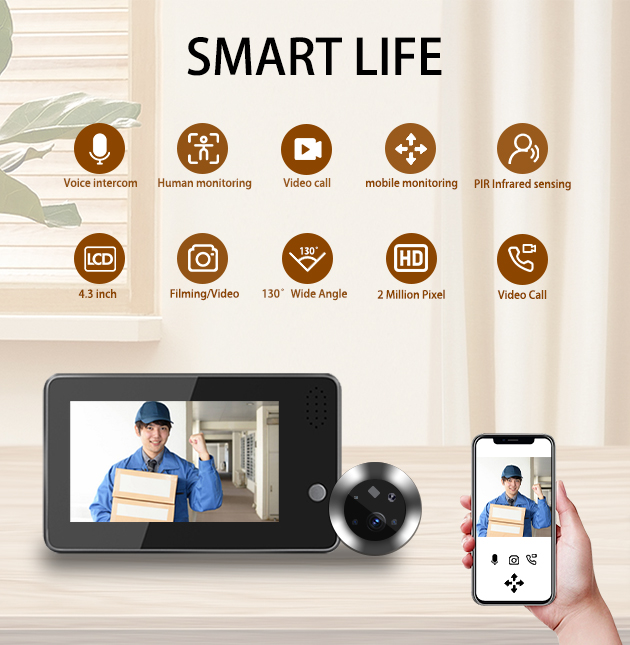 Videoportero Inteligente WiFi  - Home Security Indoor Cameras reseña y precio