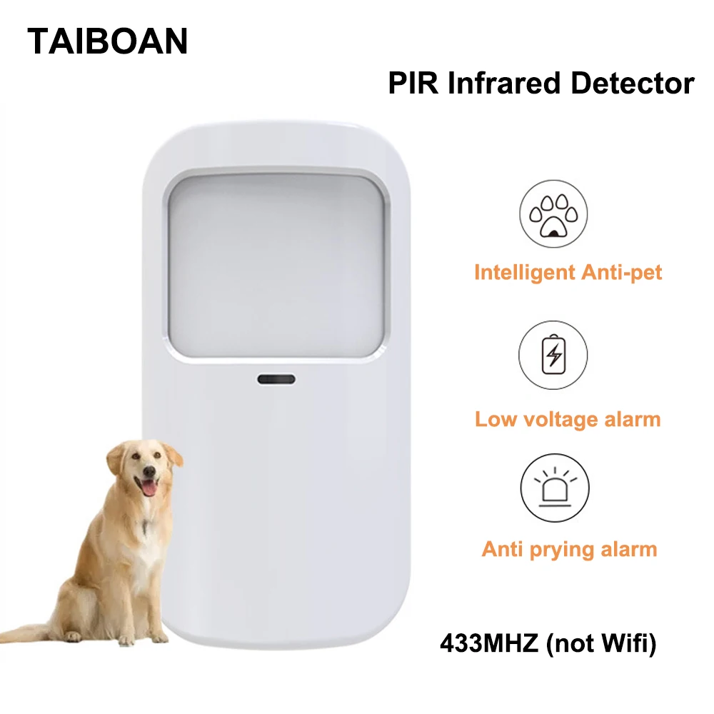 Detector infrarrojo inalámbric - Pet Immune Pir Sensor reseña y precio