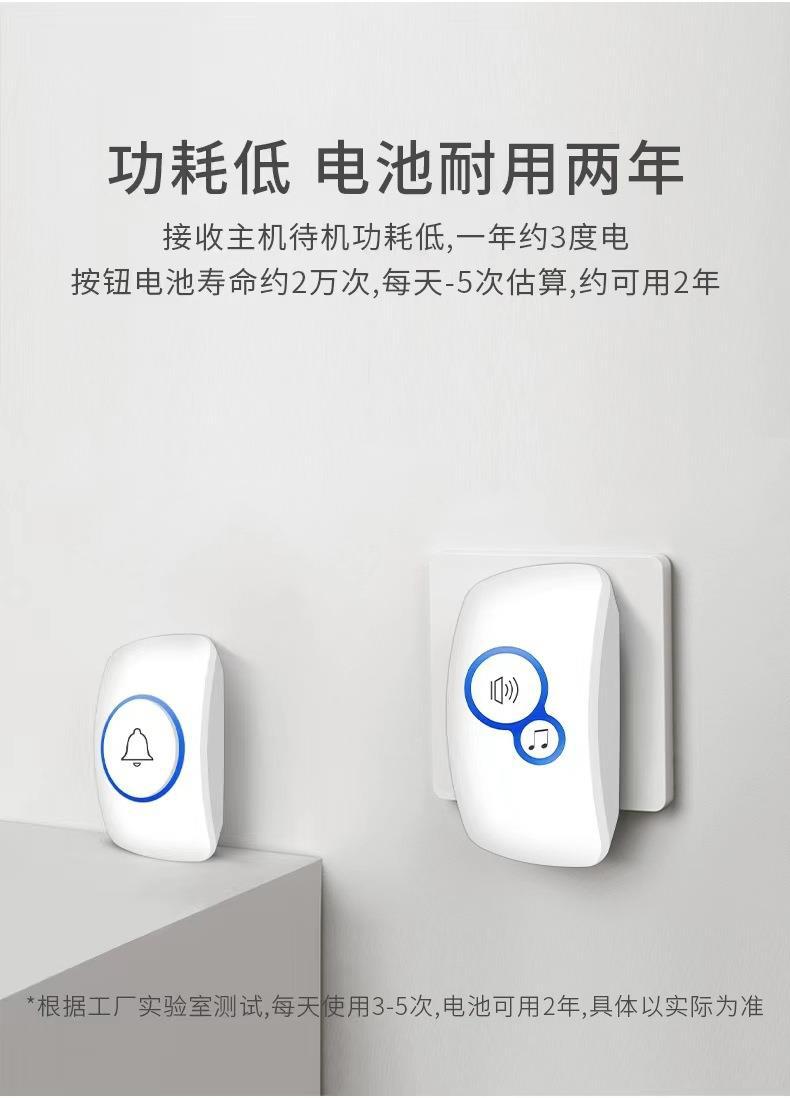 32 timbre alarma inalámbrica t - Home Security Bell reseña y precio