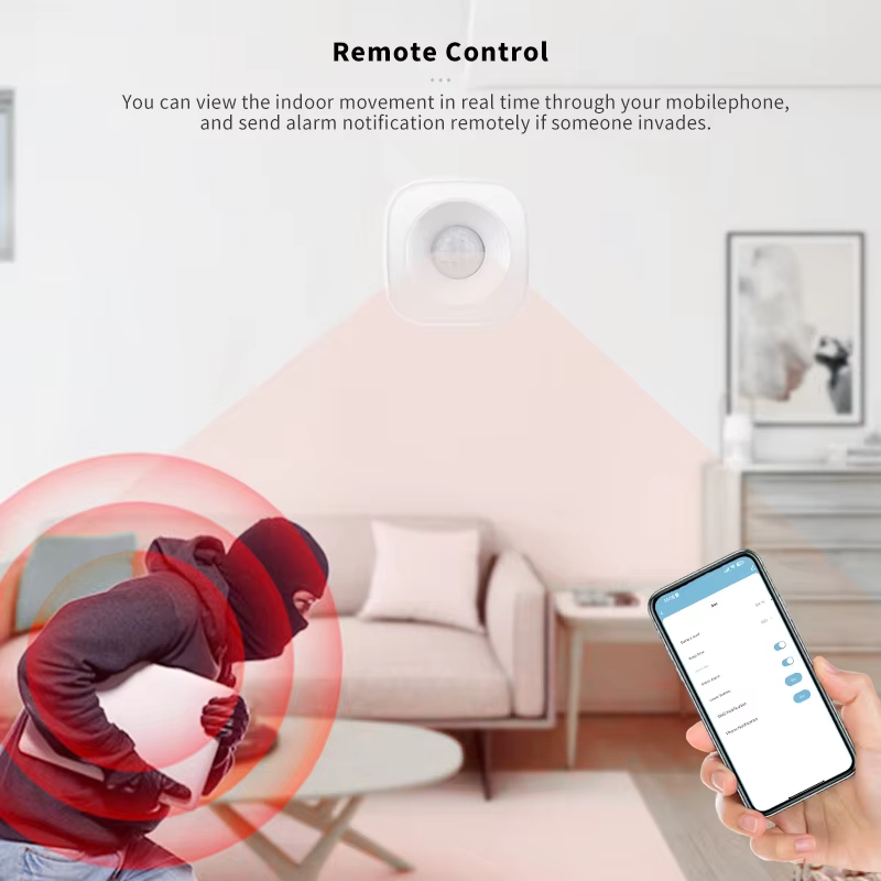 Tuya ZigBee/WiFi PIR Sensor de - Home Security Wireless reseña y precio
