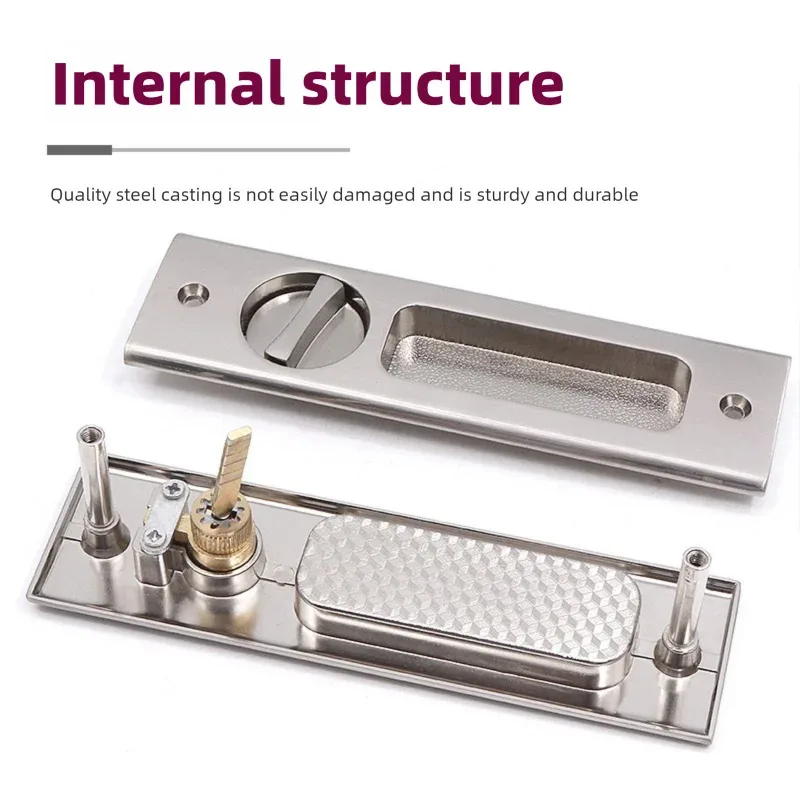 Cerradura de puerta corredera, - Home Security Key reseña y precio