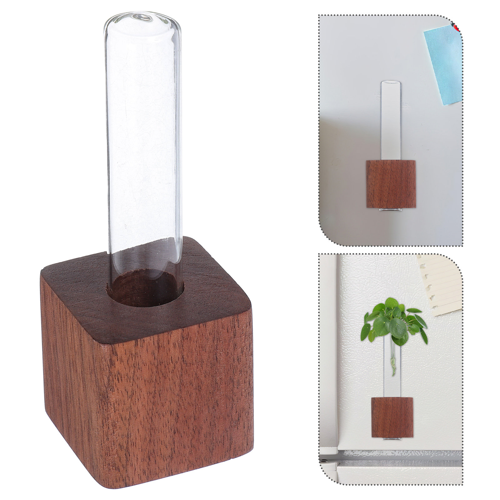 Maceta Magnética de Madera con - Home Security Youtube reseña y precio