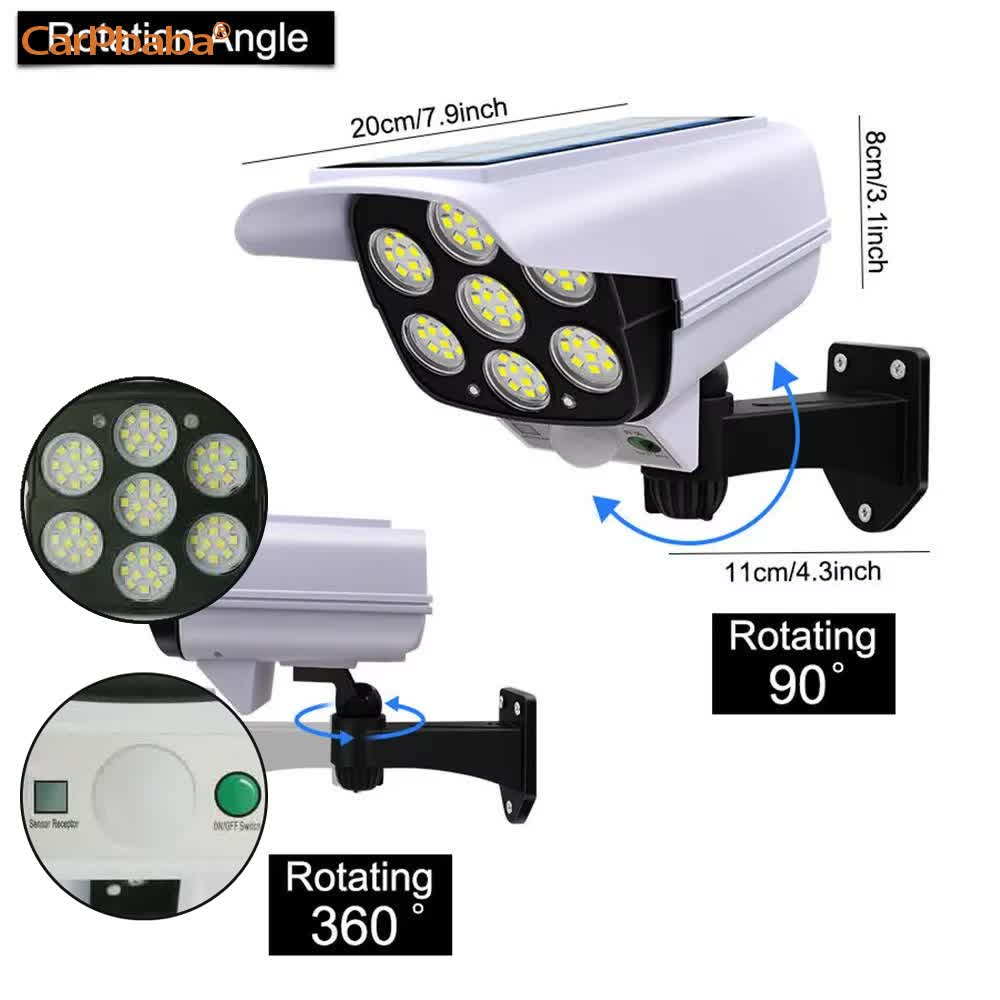 Luz Solar para exteriores, Sen - Home Security Wireless Camera reseña y precio